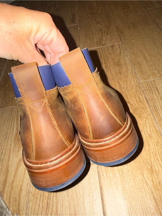 New Cole Haan chukka boots dark brown and blue size 10 men’s main image 5